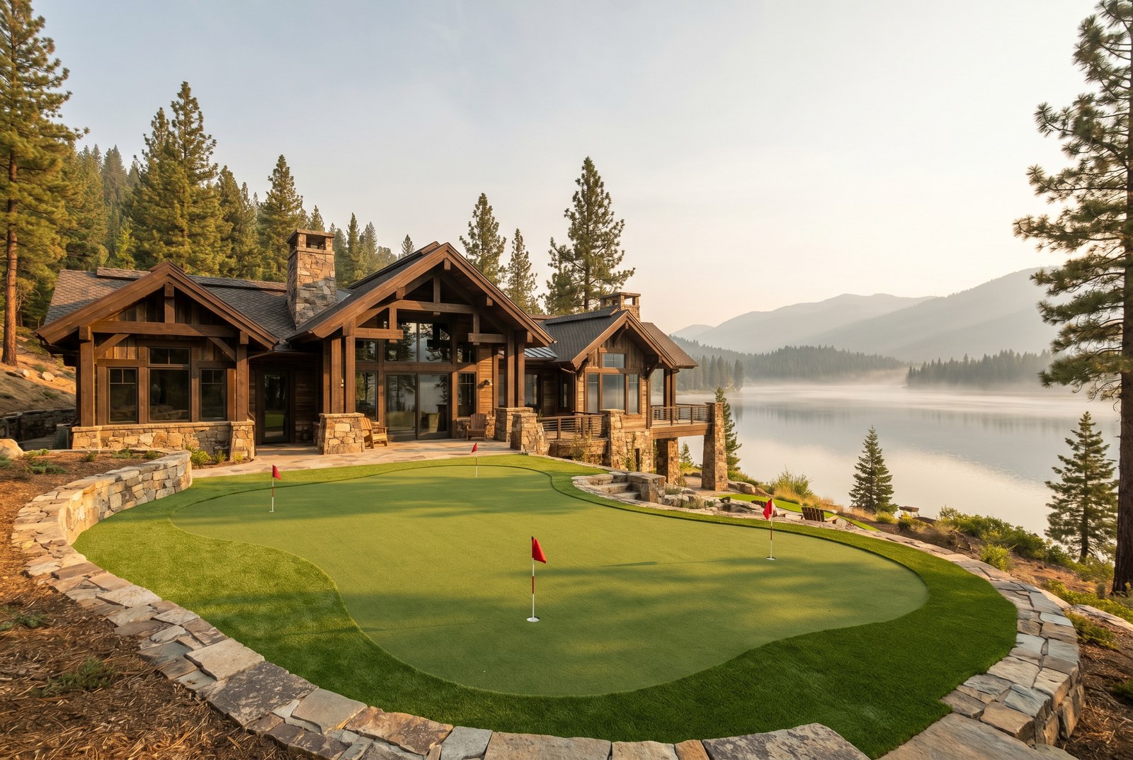 Putting greens en Valle de Bravo