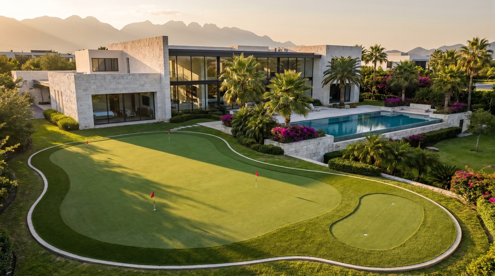 Putting greens en Punta Mita Riviera Nayarit