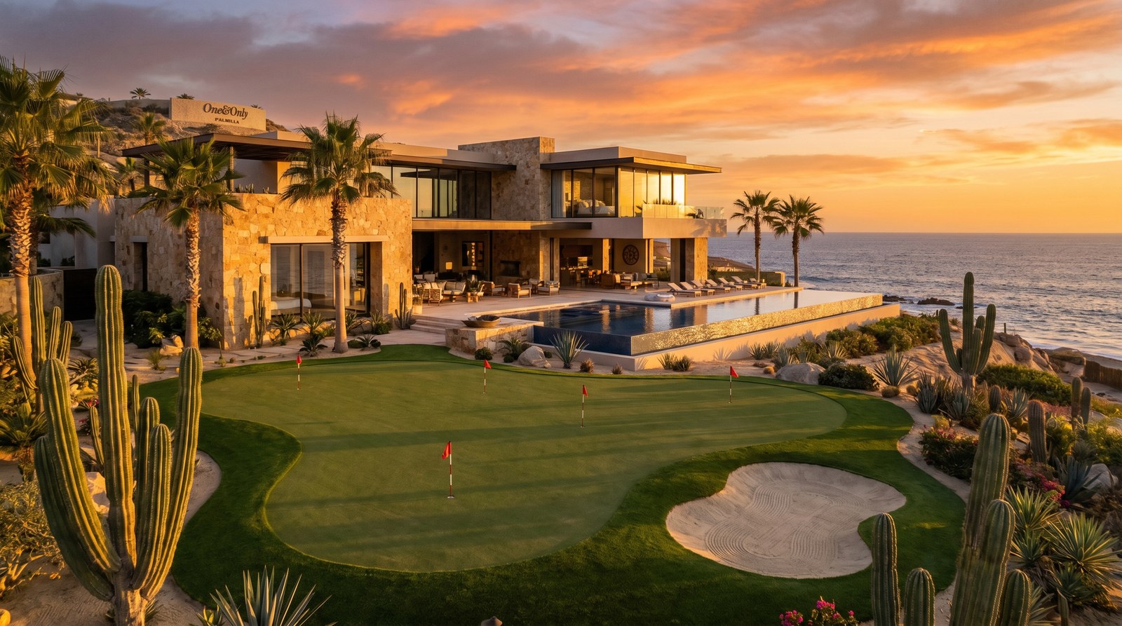 Putting greens en Los Cabos